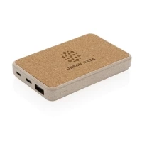 Batterie nomade 5000 mAh liège & fibres blé