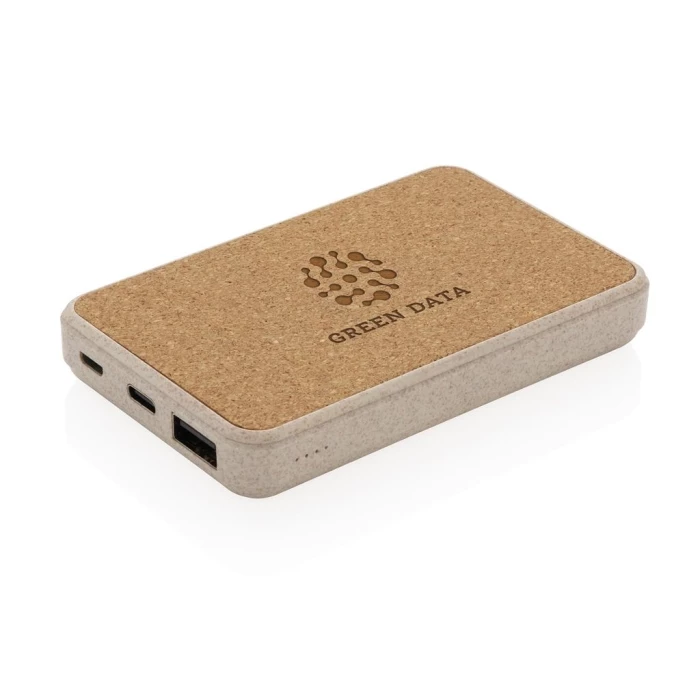 Batterie nomade 5000 mAh liège & fibres blé