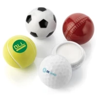 Sport lip balm shape balls 