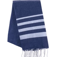 Fouta coton et lurex brodée personnalisable 