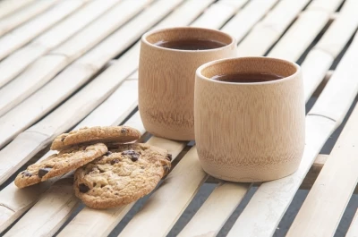 Tasse à café ou thé en bambou