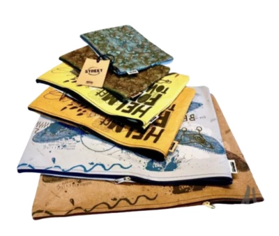 Trousse Cuir recyclé 