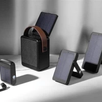 Recycled solar powerbank 10 000 mAh