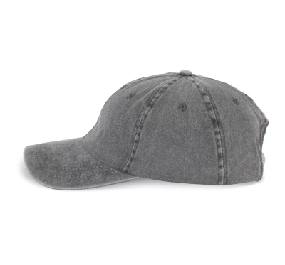 Casquette coton brossé delavé