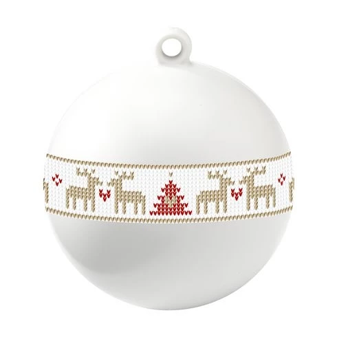 Boule de Noel recylée