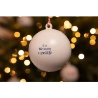 recycled christmas bauble