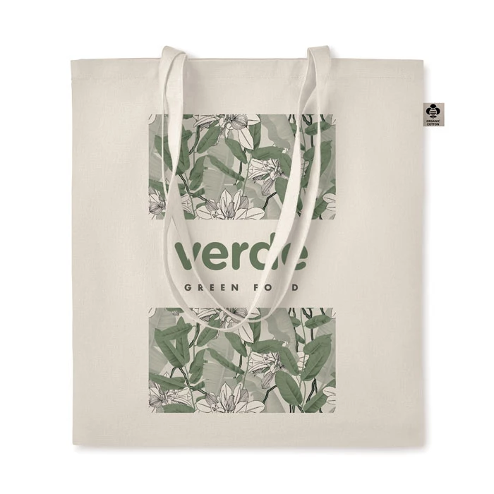 Organic cotton 140gr totebag