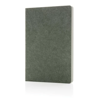 Recycled felt notebook A5