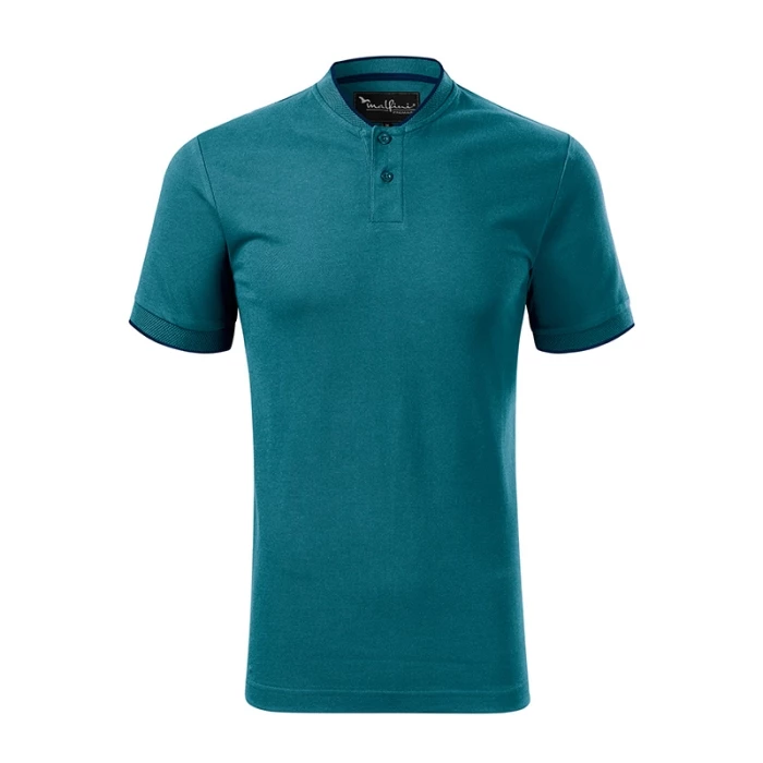 Polo homme col bombardier 