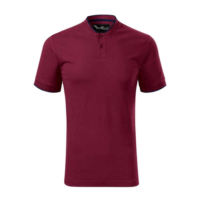 Polo homme col bombardier 