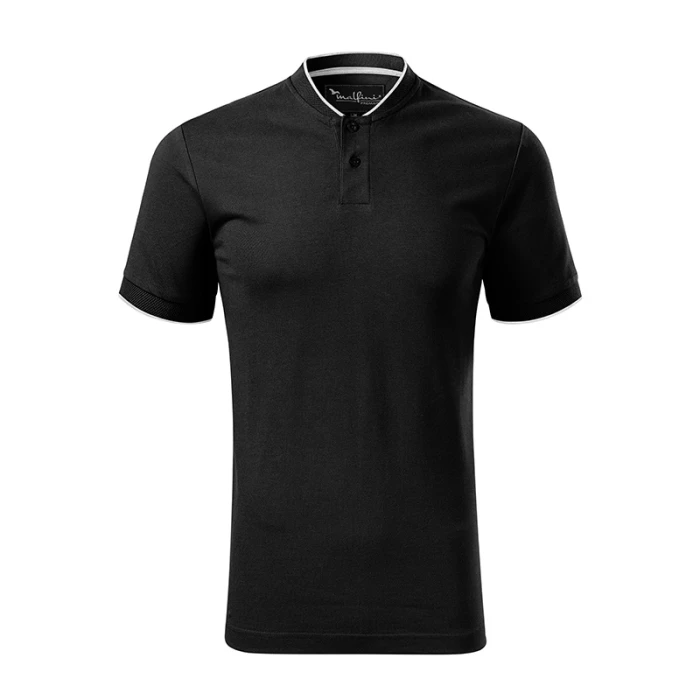 Polo homme col bombardier 