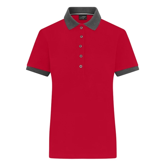 Contrasting colors poloshirt