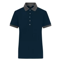 Contrasting colors poloshirt