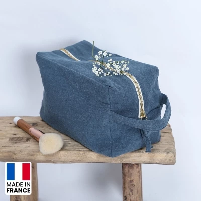 Washed linen kit made in france