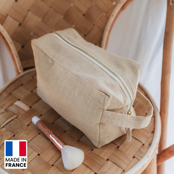 Washed linen kit made in france