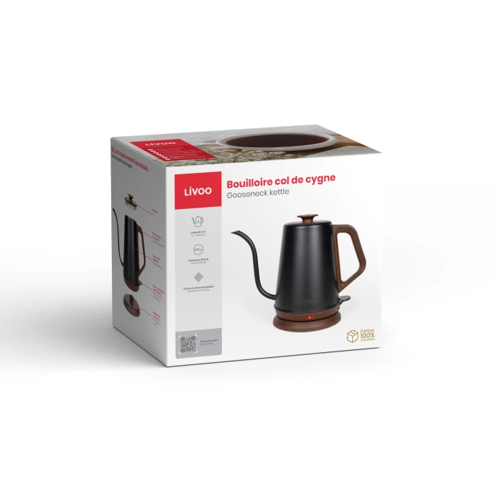 Gooseneck kettle 1,2l