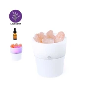 Aromatic diffuser salt & lavander & led