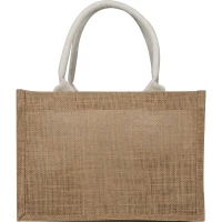 Coloring jute bag