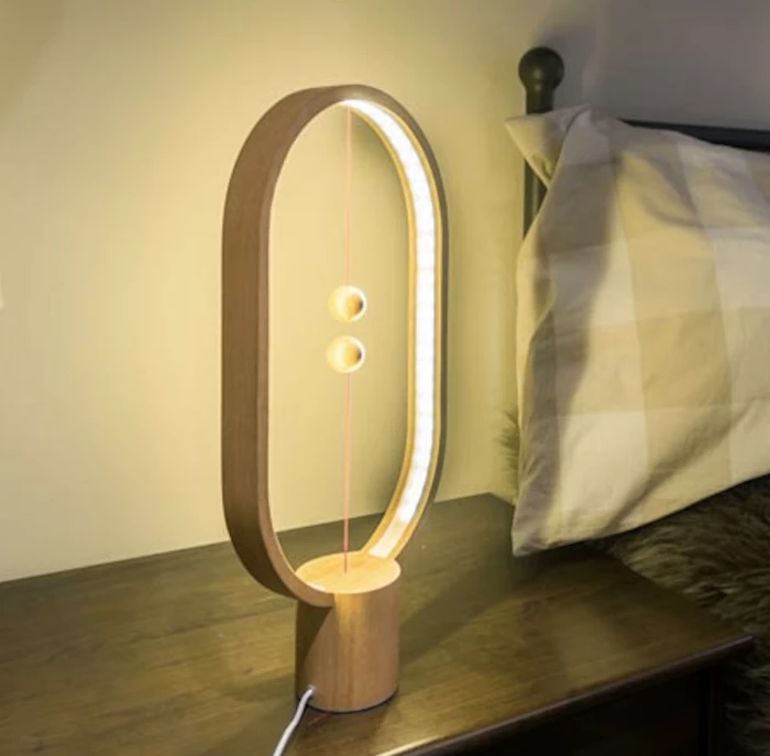 Design bamboo balance lamp