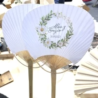 Fan bamboo & paper