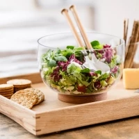 Wood salad bowl