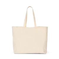 Organic cotton bag 180g  42 x 36 x 12cm