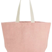 Jute beach bag 35 x 37 x 18 cm