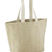 Sac de plage en jute 35 x 37 x 18 cm