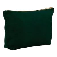 Recycled velvet pouch 27,5 x 20 x 7 cm