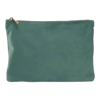 Recycled velvet pouch 24 x 23 cm