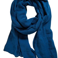 Cotton gauze scarf 50 x 220 cm