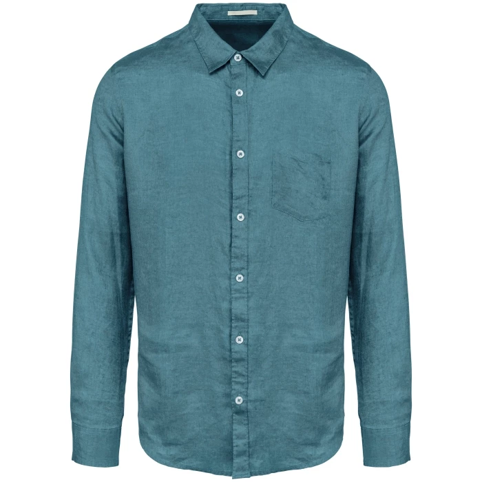 Linen men shirt Native Spirit