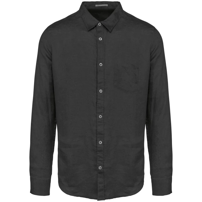 Linen men shirt Native Spirit