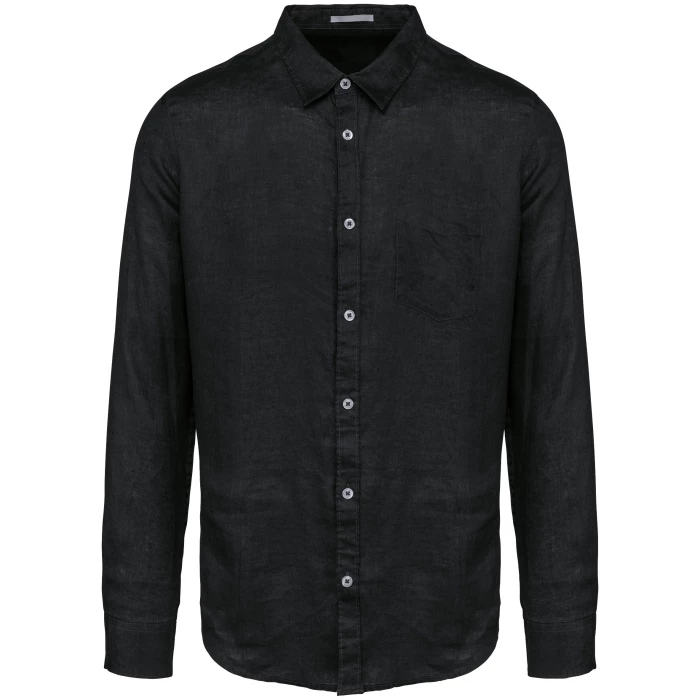 Linen men shirt Native Spirit