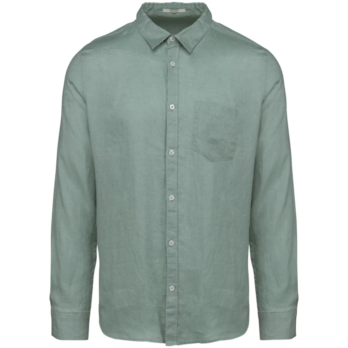 Linen men shirt Native Spirit