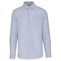 Linen men shirt Native Spirit