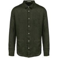 Linen men shirt Native Spirit