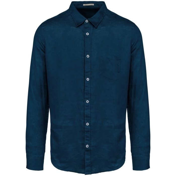 Linen men shirt Native Spirit