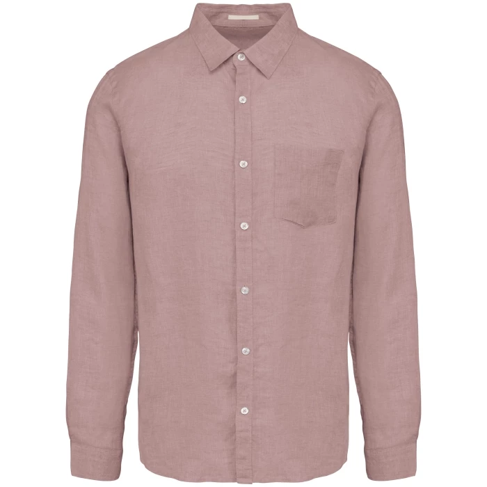 Linen men shirt Native Spirit