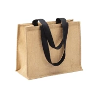 Jute beach bag 42 x 34 x 20 cm