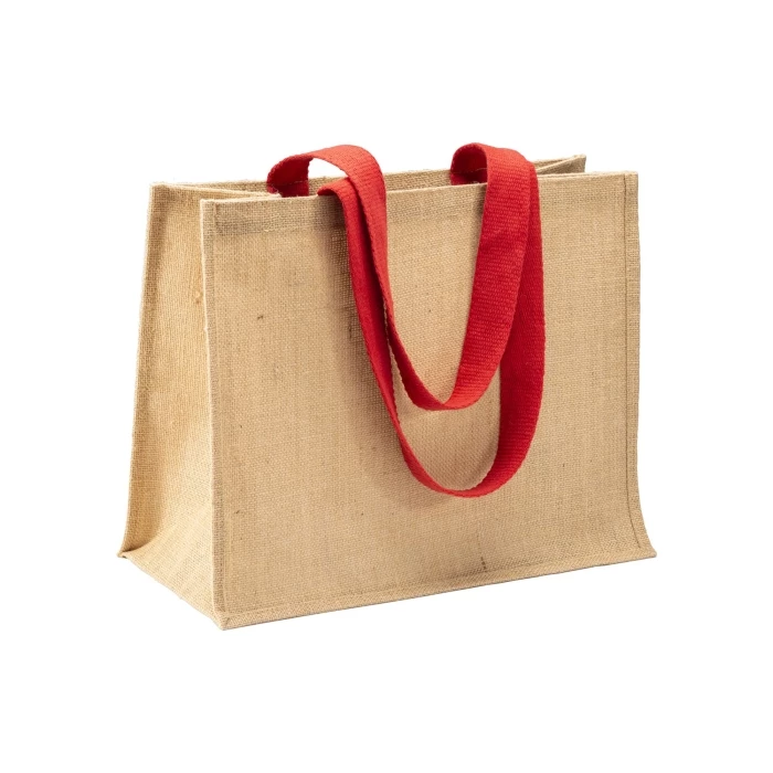 Jute beach bag 42 x 34 x 20 cm