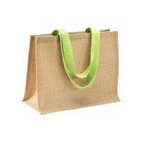 Jute beach bag 42 x 34 x 20 cm