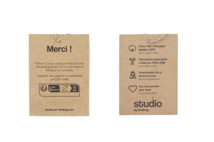 Trousse coton bio ONG