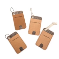 European recycled luggage tag