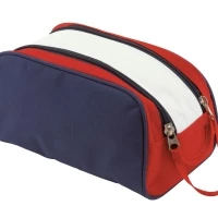 Trousse de toilette tricolore