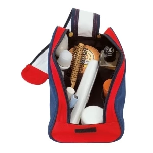 Trousse de toilette tricolore