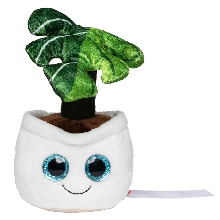 Peluche plante nettoie écran