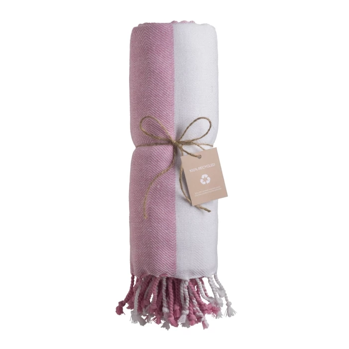 Recycled cotton beach towel 