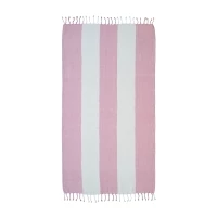 Recycled cotton beach towel 