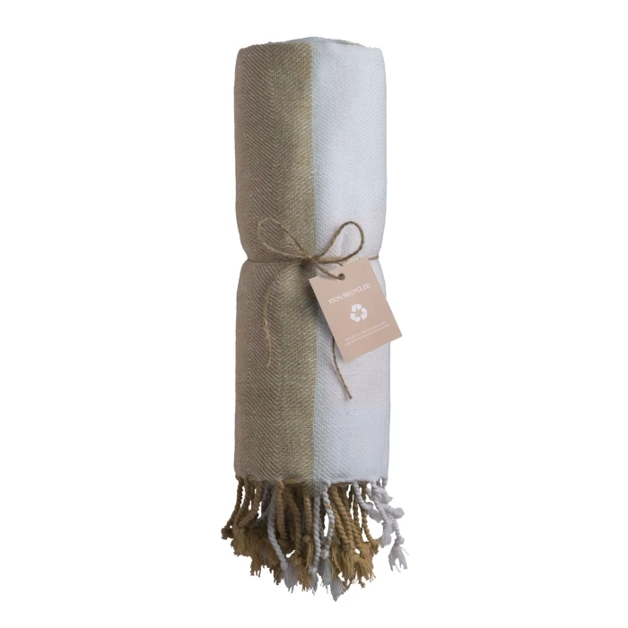 Recycled cotton beach towel 